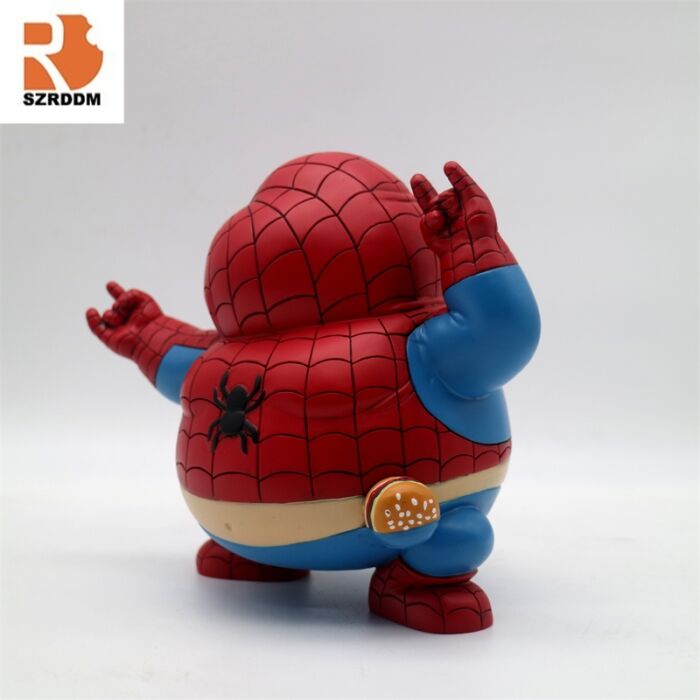 Custom Fat Spiderman Resin Figure Custom Fat Spiderman Resin Figure - Image 2