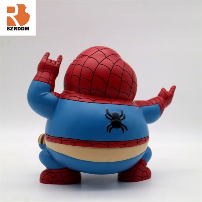 Custom Fat Spiderman Resin Figure Custom Fat Spiderman Resin Figure - Image 3