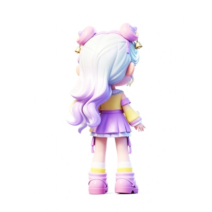 Custom Anime Resin Figure Purple Princess Custom Anime Resin Figure Purple Princess - Image 4