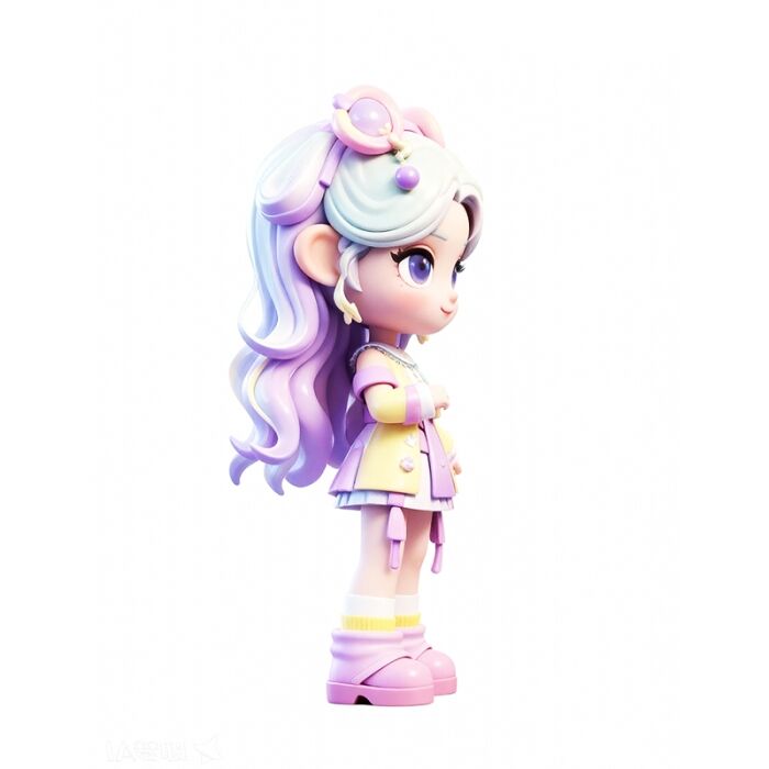 Custom Anime Resin Figure Purple Princess Custom Anime Resin Figure Purple Princess - Image 5